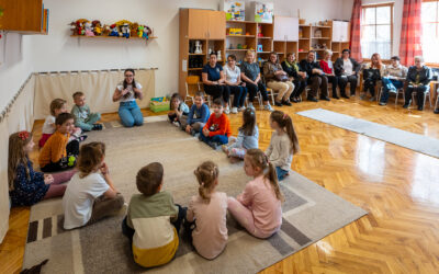Játékkal és imádsággal zárult a hároméves bázisintézményi ciklus a Szent Miklós-óvodában